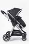 4-Wheel Journey Chrome Travel System - Black - 6
