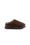 Perth Asymmetrical Mouthed Women's Embroidery Detailed Fur Slipper for Outdoor and Home Daily Use - 2
