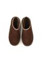 Perth Asymmetrical Mouthed Women's Embroidery Detailed Fur Slipper for Outdoor and Home Daily Use - 5