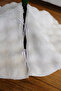 Plush White Christmas Pine Tree Six-Foot Cover Washable Fabric with Ribbon 70 cm - 4