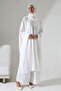 Bat Sleeve Aerobin Zühre Suit with Shawl Gift - 3