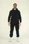 Men's Fleece Lined Tracksuit Set with Special Pockets Sweatshirt Jogger - Regular Soft Hoodie - 5