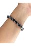 Hematite Natural Stone Bracelet, Certified Natural Stone, Adjustable Unisex Bracelet - 3