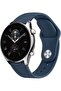 22mm Quick Release Soft Silicone Replacement Band for Amazfit GTR 4/3/2 (47mm)