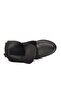Black Leather Non-Slip Fleece Lined Zippered Women's Boots 209151 Z - 4