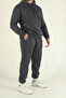Men's Fleece Lined Tracksuit Set with Special Pockets Sweatshirt Jogger - Regular Soft Hoodie - 3