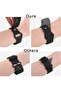 22mm Quick Release Silicone Replacement Band for Amazfit GTR 4/GTR 3 Pro/GTR 3/GTR 2e – Black - 4
