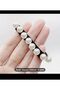 5Pcs Pearl Women Rubber Buckle - 3