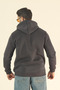 Men's Winter Fleece-Lined Soft Textured Sweatshirt - Regular Kangaroo Pocket Hoodie - 4