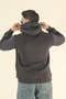 Men's Basic Winter Soft Textured Sweatshirt - Regular Custom Pocket Hoodie - 5