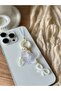 Ring Pearl Bow/Flying Butterfly Phone Charmi Bag Charmi Phone Strap - 4