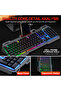 T-WOLF T16 Mechanical Feeling USB Wired LED Backlight Keyboard with Aluminium - 5