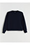 Xside bicycle collar oversize women's sweatshirt - 6