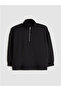 Lcw comfort plus size stand collar women's sweatshirt - 7