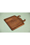 100% Natural Pine Steak Board Hamburger Plate - 6