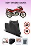 Black Honda Cbf 150 Compatible Motorcycle Cover, Protective Cover