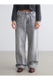 Xside Gray Baggy Fit Women's Jean Trousers - 2