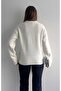 Soft Textured Scarf Knit Sweater - 6
