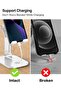 Phone Stand, Adjustable Height and Angle Foldable Desk Holder - White - 8