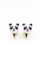 Clip-On Non-Pierced Children's Earrings Kuromi Hello Kitty Panda Hypoallergenic Earrings for Non-Pierced Ears - 2