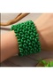 Yiwu Boho-Chic Handmade Wooden Bead Bracelet - Vintage Style - 3