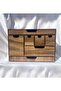 Mdf Special Design Desktop Organizer with Drawers Maxi Size