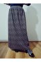 Winter Elastic Waist Patterned Combed Cotton Fabric Maxi Length Mother Skirt, Prayer Skirt Size 36-48 - 2