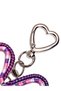 Handmade with Love Charm – Purple & Pink Heart Tassel Bag Ornament - 7