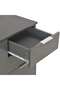Sideboard High Gloss Grey 107x35x80.5 cm - 6
