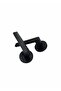 Black Toilet Door Handle - 3