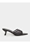 Sable Pointed Toe Mesh Mules
