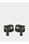 Sable Pointed Toe Mesh Mules - 4