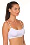 Women's Colorful 5-Pack Spaghetti Strap Padded Sports Bra Half Tank Top - 2