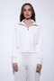 Ecru Zippered Women's Tracksuit Set - 5