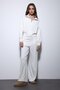 Ecru Zippered Women's Tracksuit Set - 7