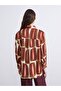 Lcw Modest Pattern Satin Women's Shirt Tunic - 4