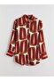 Lcw Modest Pattern Satin Women's Shirt Tunic - 5