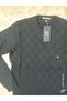 Yamak Knitwear Steel Knit Wool O-Neck Sweater - 4