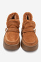 Women's Ankle Length Furry Boots Real Leather Rc 604 Taba - 5