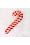 80cm Christmas Candy Cane Foil Balloon - New Year Decoration Ornament Balloon - 2026 - 1 Piece