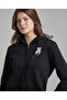 Print Detail Hooded Jacket with Long Sleeves - 4