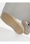 26Y-001-R40220 Women's Genuine Leather Loafers with Metal Detail on the Front - 6