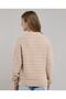 Textured Sweater with Crew Neck and Long Sleeves - 4