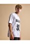 Printed Active T-Shirt with Crew Neck and Short Sleeves - 2