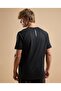 Logo Detail Active T-Shirt with Crew Neck and Short Sleeves - 5