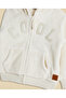 Beige Boy Furry Hooded Clothing Set - 3