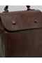 Brown Women's Textured Flap Backpack - 4