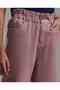 Solid Woven Pants with Button Closure - 4