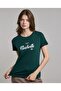 Printed T-Shirt with Crew Neck and Short Sleeves