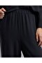 Solid Wide Leg Pants with Elastic Waist - 5